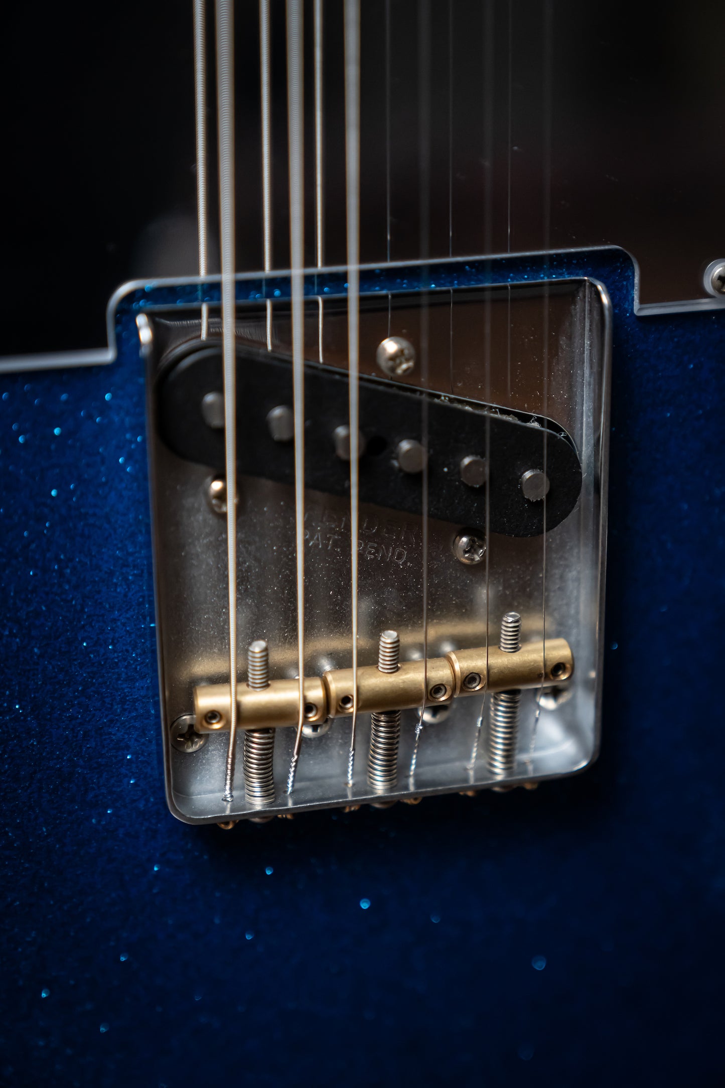Fender J Mascis Signature Telecaster Electric Guitar - Bottle Rocket Blue Flake