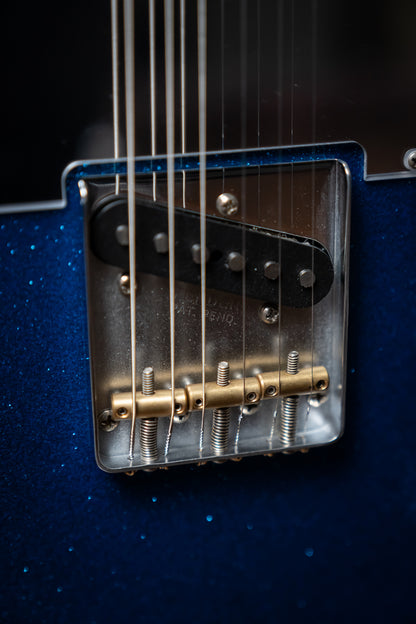 Fender J Mascis Signature Telecaster Electric Guitar - Bottle Rocket Blue Flake