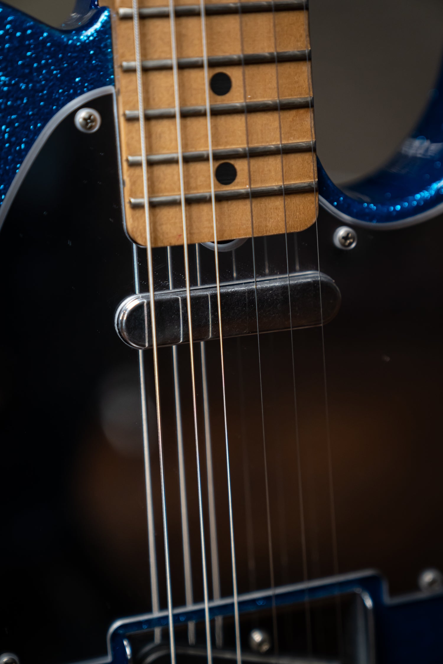 Fender J Mascis Signature Telecaster Electric Guitar - Bottle Rocket Blue Flake