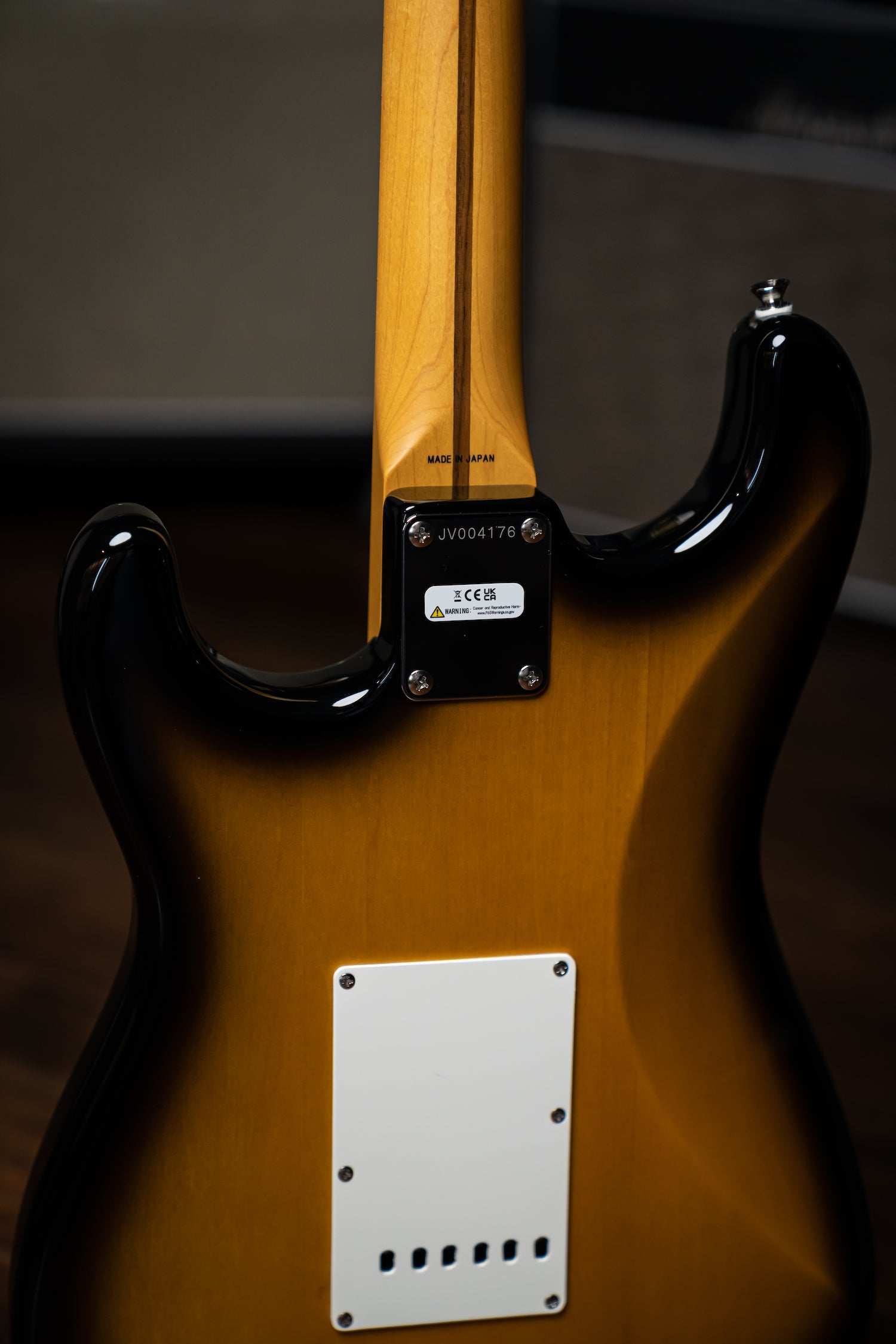 Fender JV Modified 50s Stratocaster HSS Electric Guitar - 2 Tone Sunburst