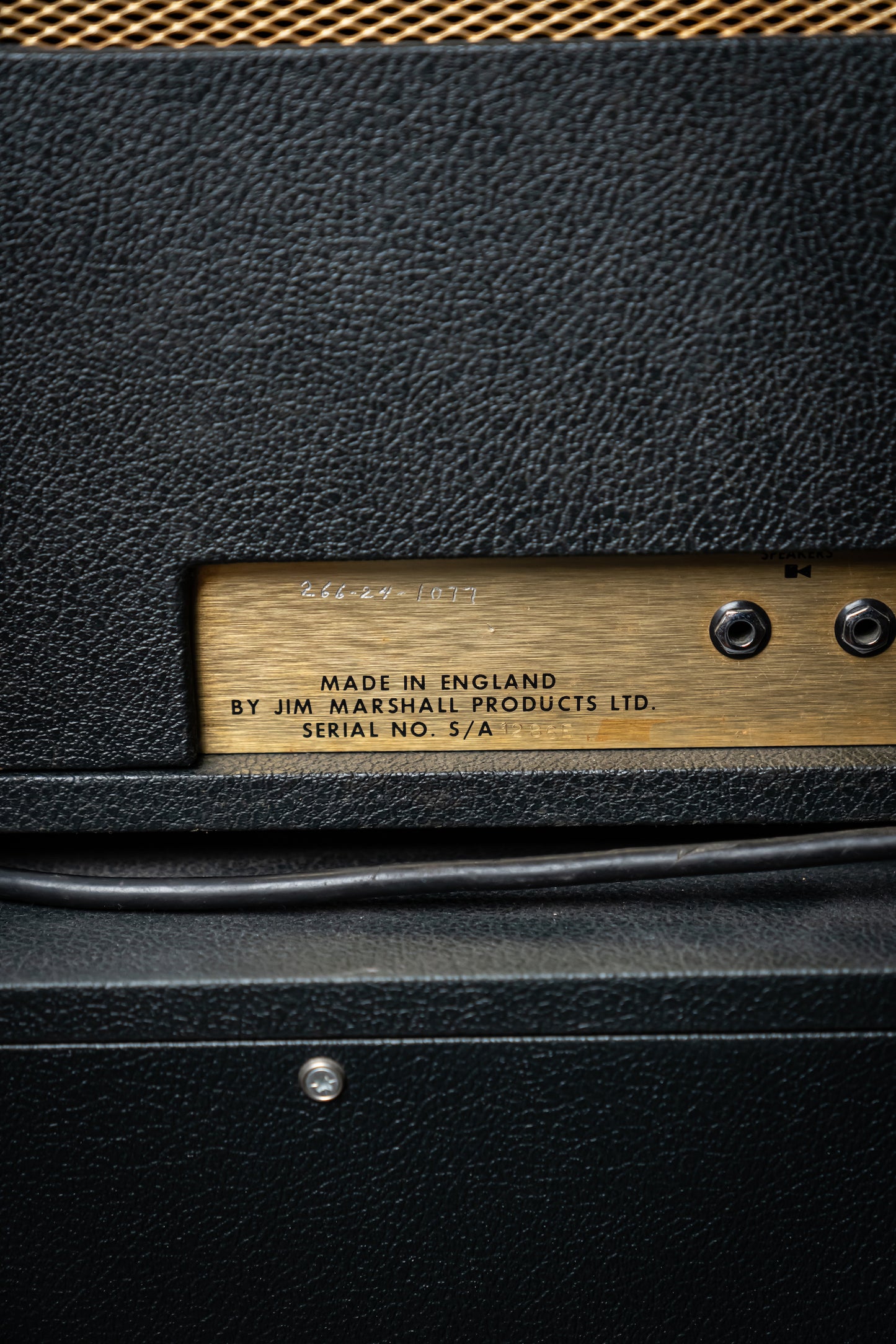 1973 Marshall 1987 50-Watt Head