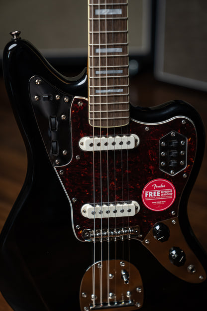 Squier Classic Vibe '70s Jaguar Electric Guitar - Black