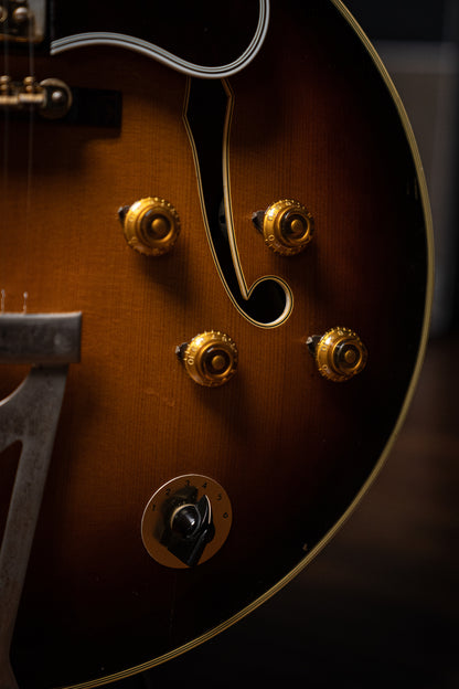1961 Gibson Super 400 CES with Factory Varitone Stereo Electric Guitar - Sunburst ( GAVE BACK )