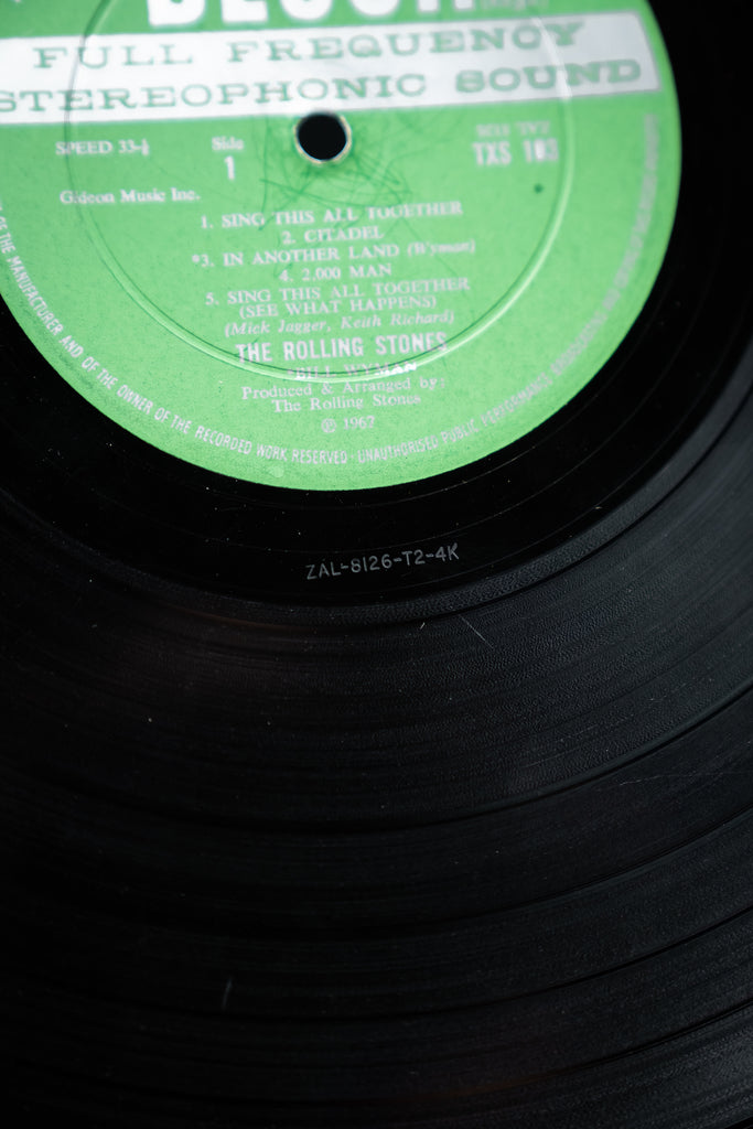 Their Satanic Majesties Request - Rolling Stones Vinyl (1967)
