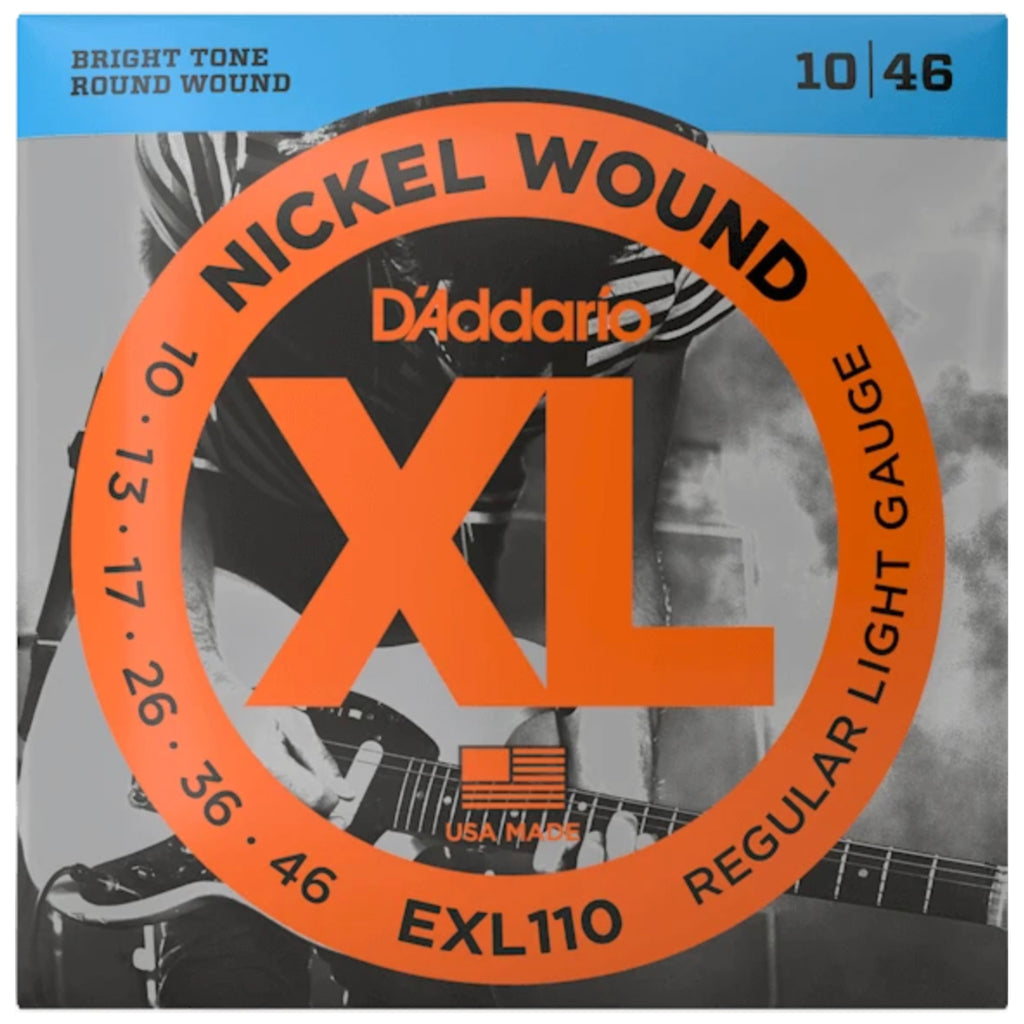 D'Addario - EXL110 XL Nickel Electric Guitar Strings 10-46