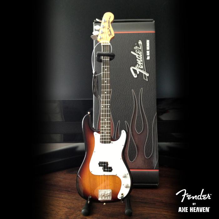 Fender Precision Bass - Sunburst - Mini Guitar - Walt Grace Vintage