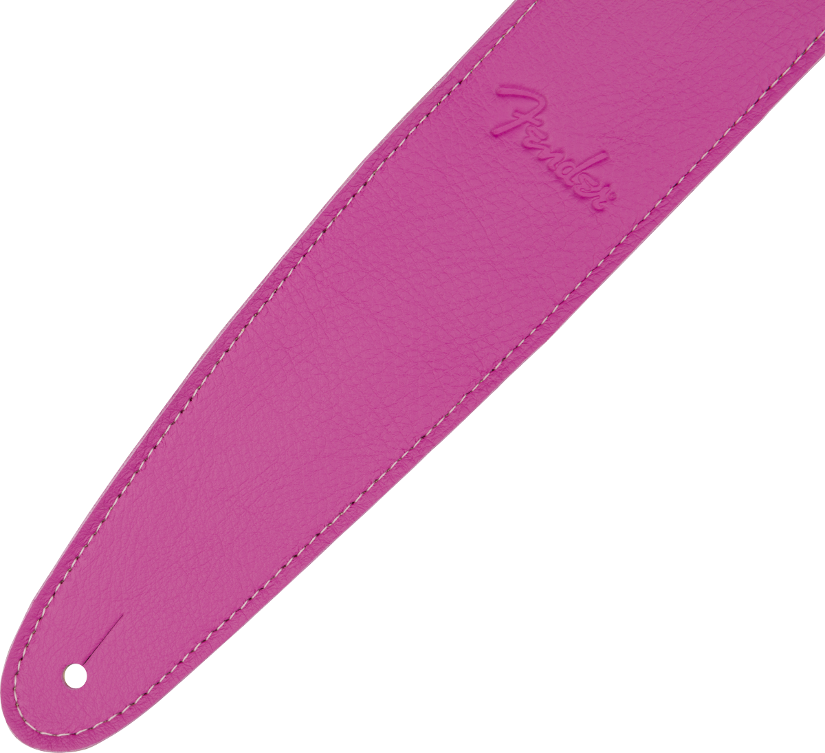 Fender Limited Leather Strap - Bubblegum