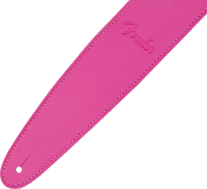 Fender Limited Leather Strap - Bubblegum