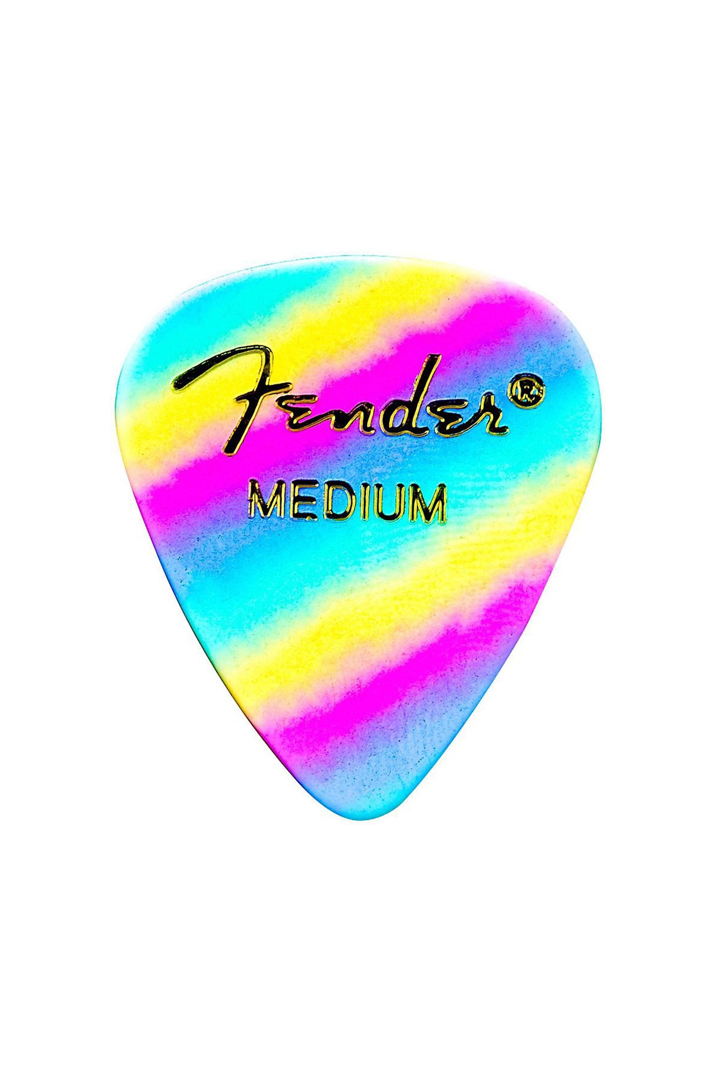 Fender Shape 351 Guitar Pick - Rainbow