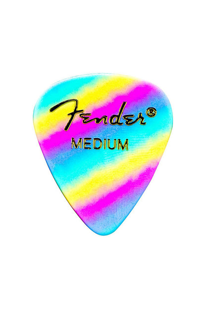 Fender Shape 351 Guitar Pick - Rainbow