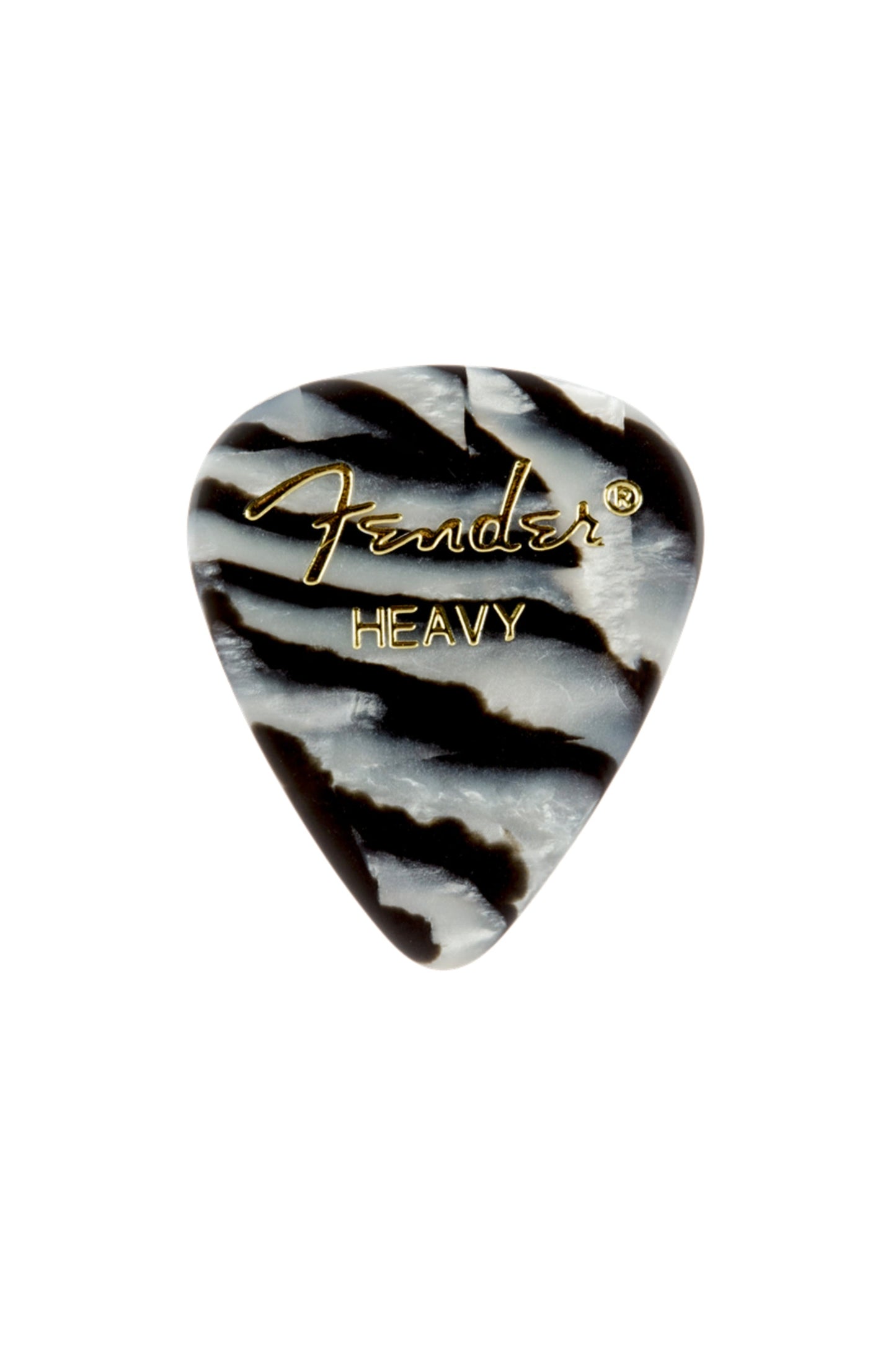 Fender Shape 351 Guitar Pick - Zebra