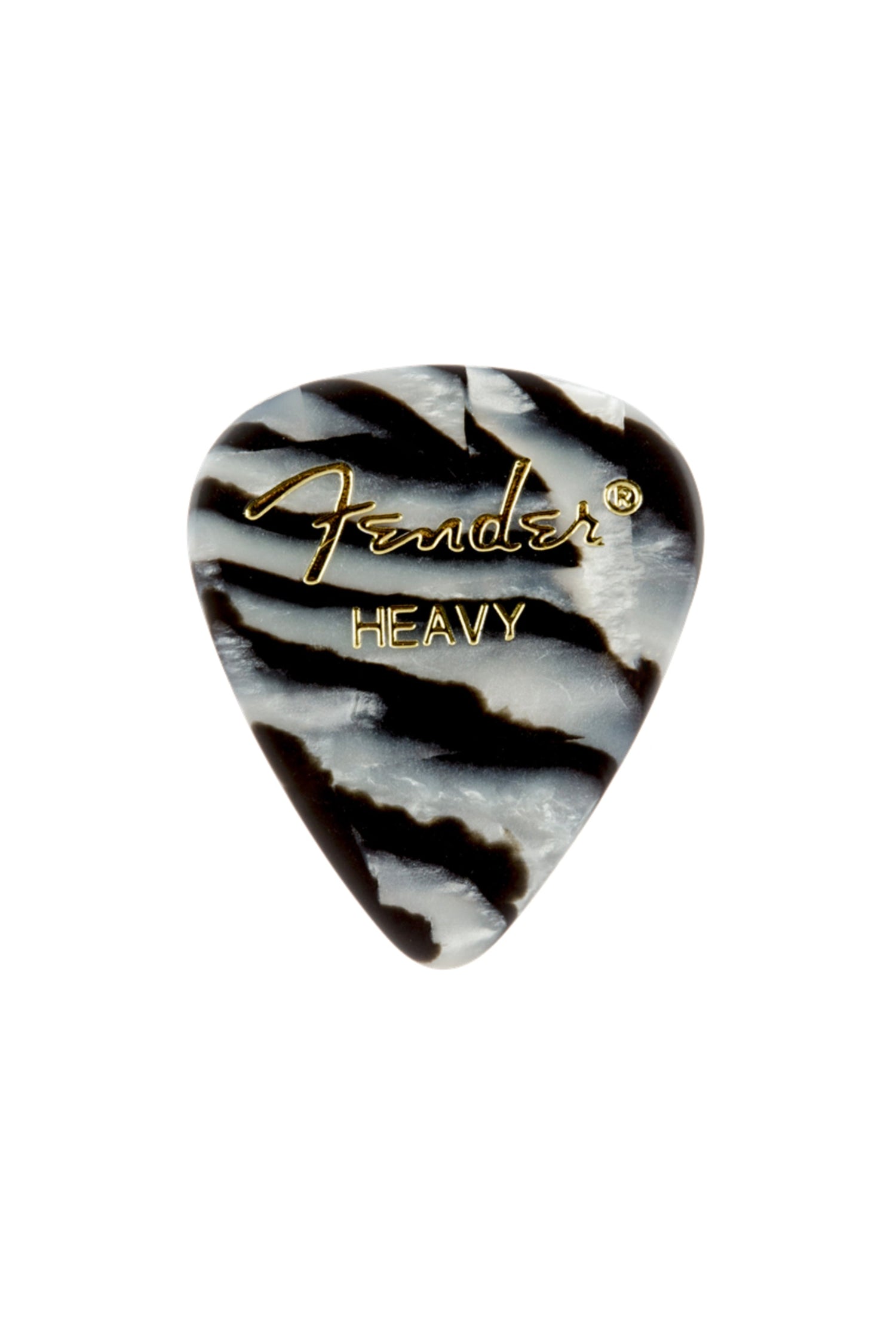 Fender Shape 351 Guitar Pick - Zebra