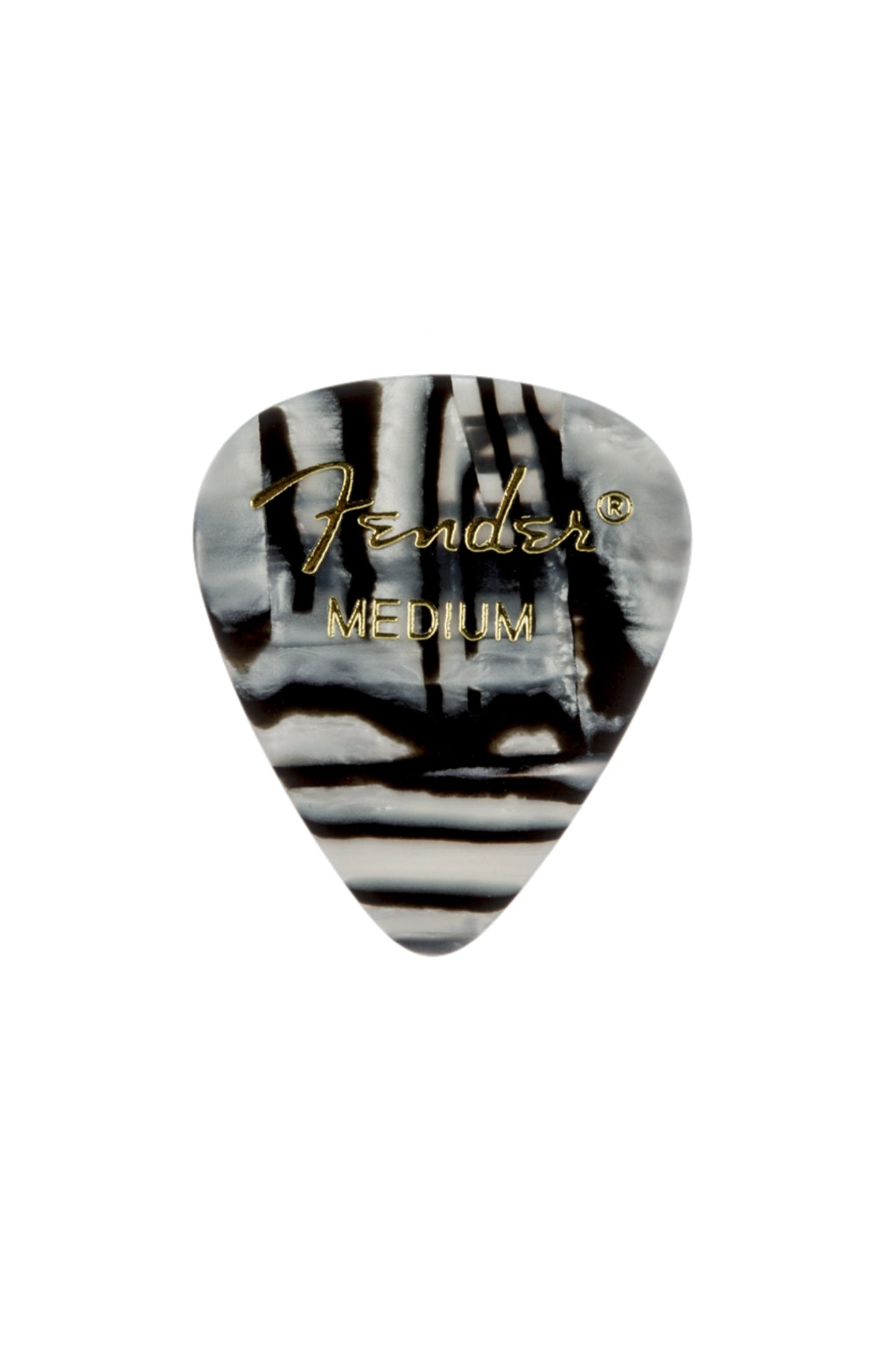 Fender Shape 351 Guitar Pick - Zebra