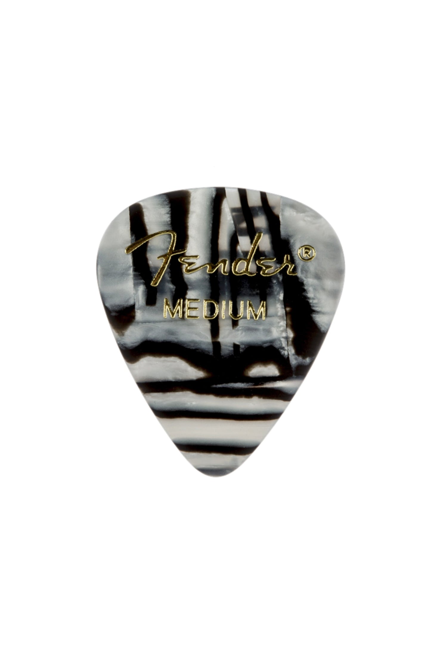 Fender Shape 351 Guitar Pick - Zebra
