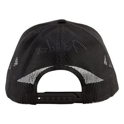 Fender Silver Logo Snapback Hat - Black