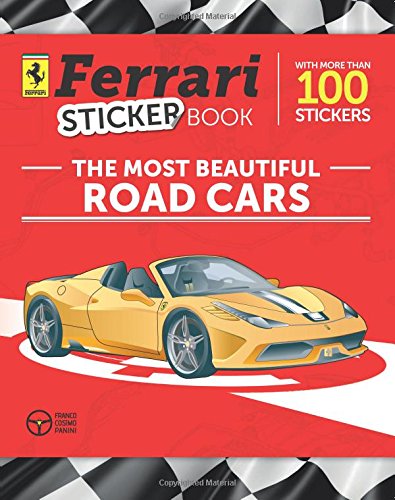 The/Most Beautiful Road Cars: Ferrari Sticker Book [Book]