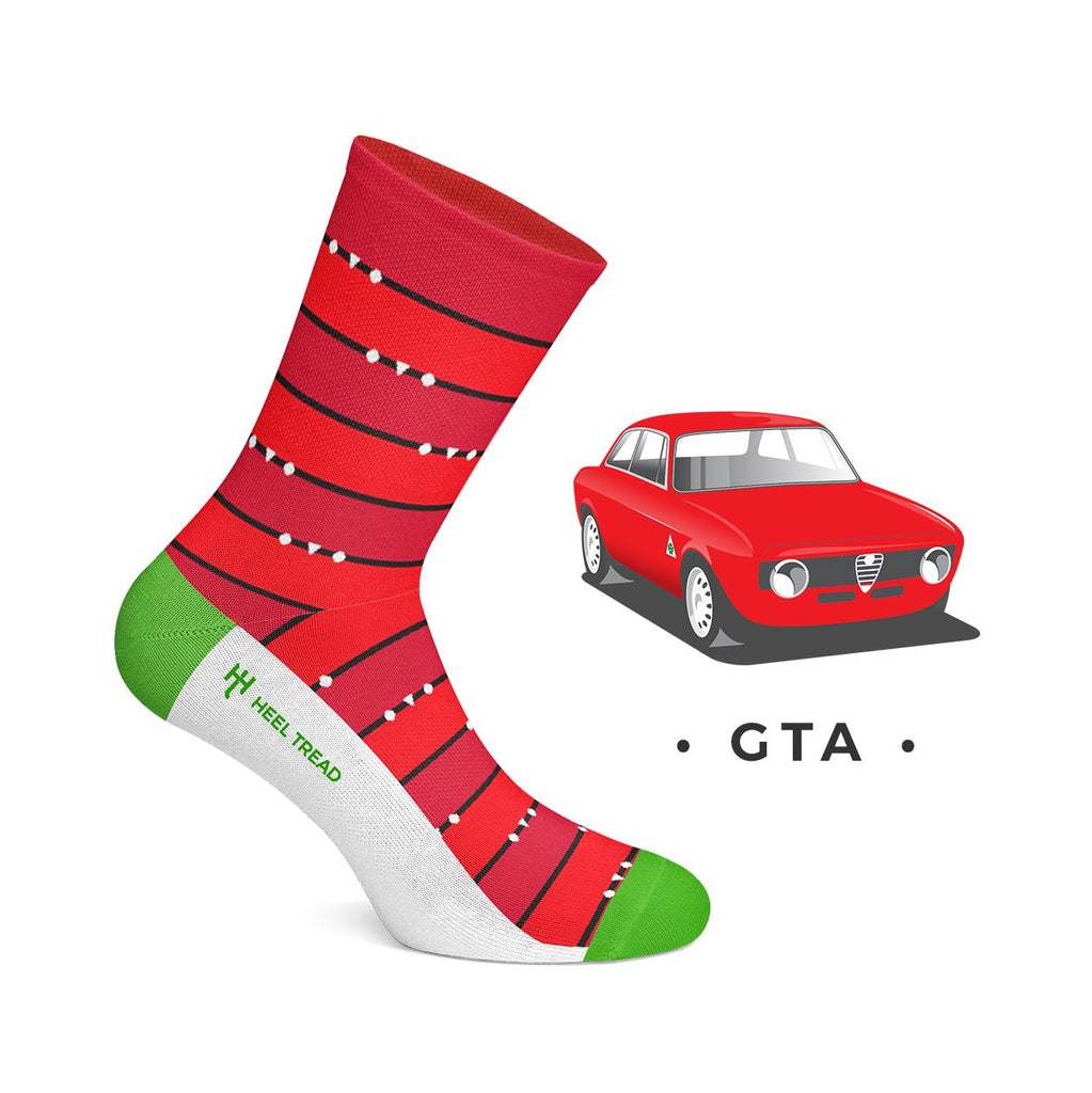 Heel Tread Racing Livery Socks - Various Styles - Walt Grace Vintage