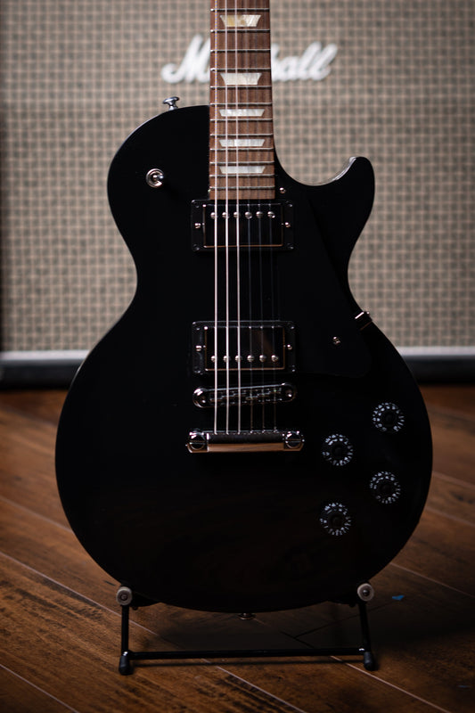 Gibson Les Paul Studio Electric Guitar - Ebony - Walt Grace Vintage