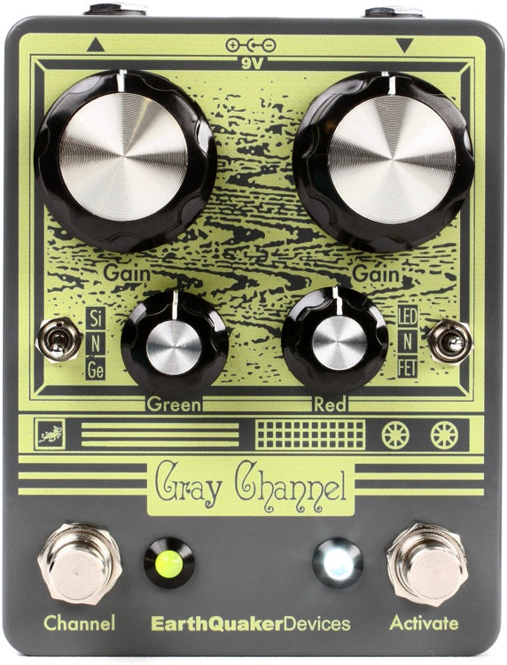EarthQuaker Devices Gray Channel 手書きシリアル EarthQuaker Devices Gray Channel Pedal – Walt Grace Vintage