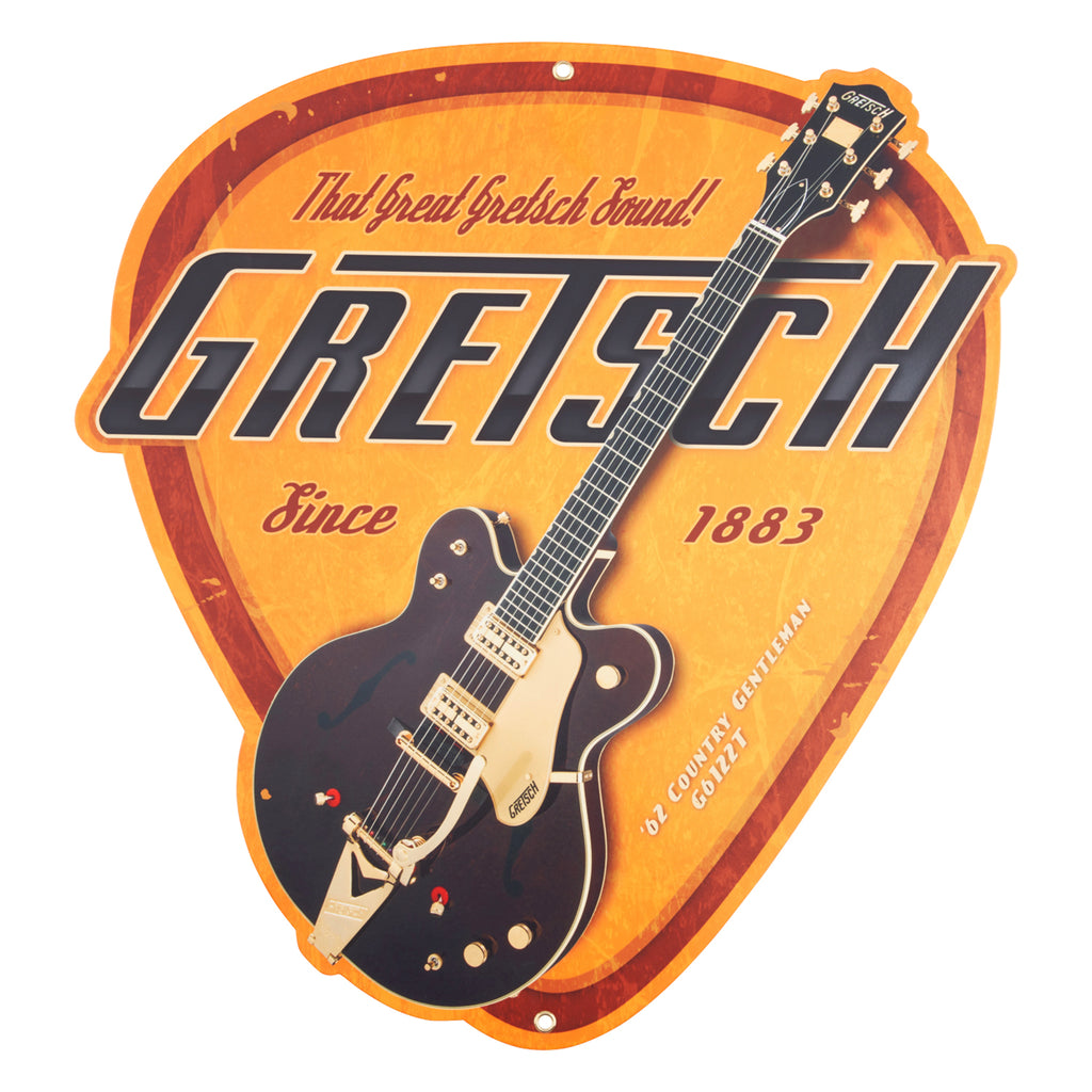 Gretsch Pick Vintage Tin Sign