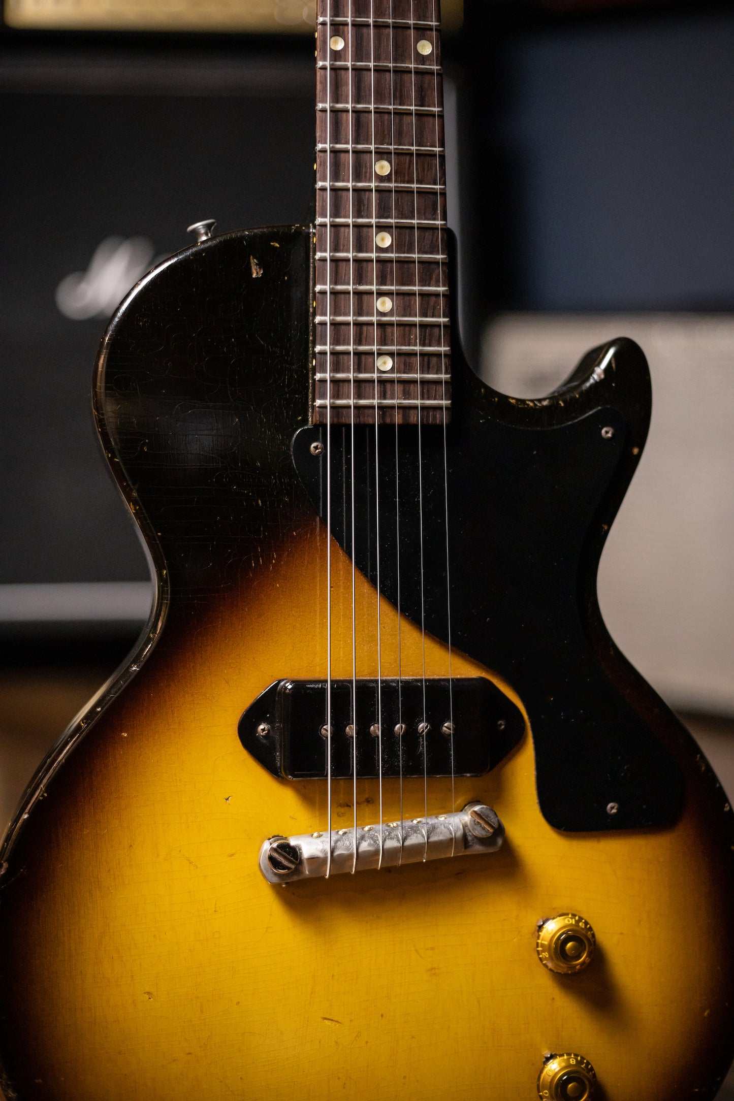 1957 Gibson Les Paul Jr Electric Guitar - Sunburst