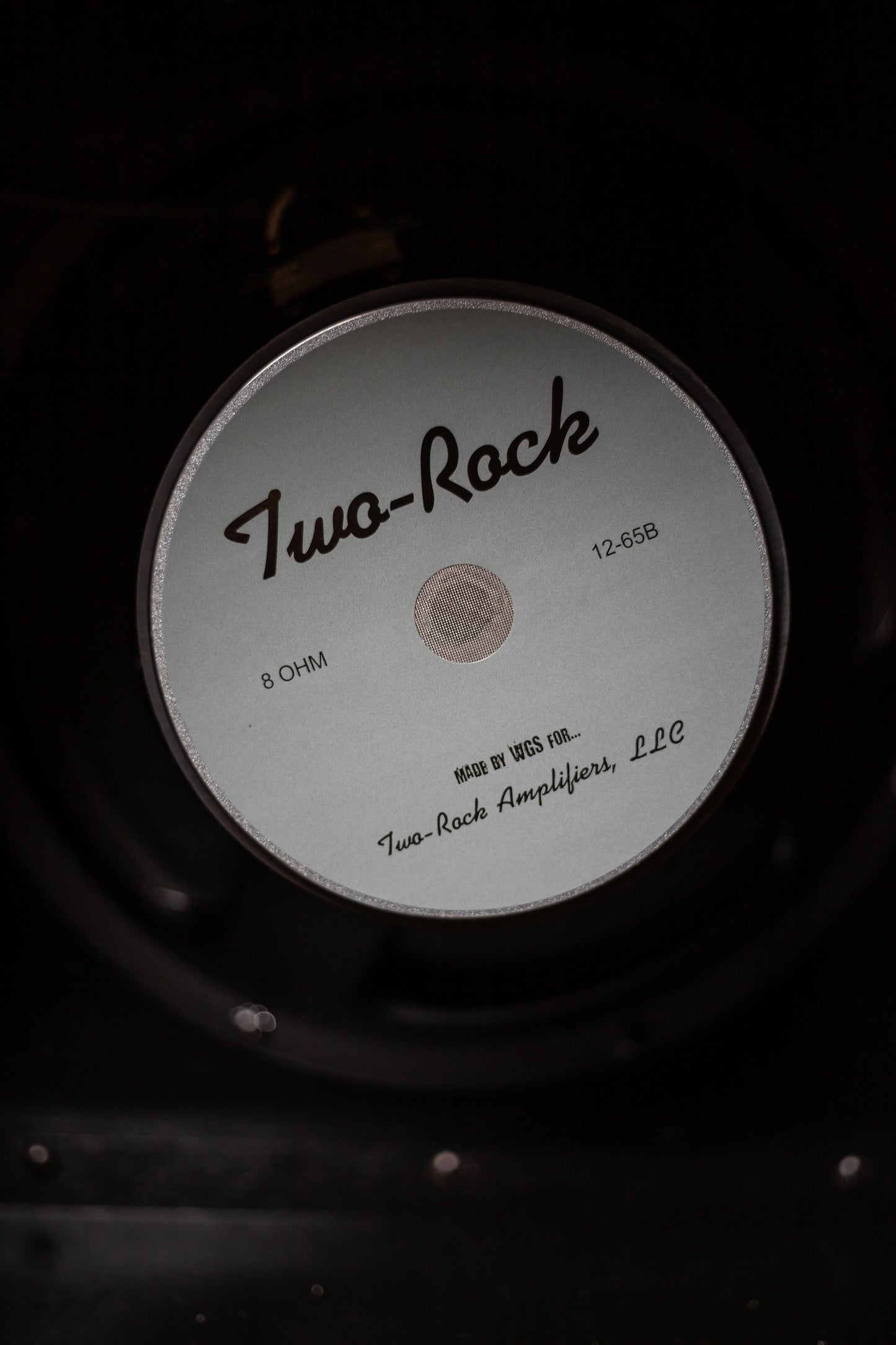 Two-Rock Studio Signature 35 Watt Tube Head and 12-65B 1x12 Extension Cabinet - Moss Green Suede, Silver Chassis, Vintage Gold Grill, Silver Knobs