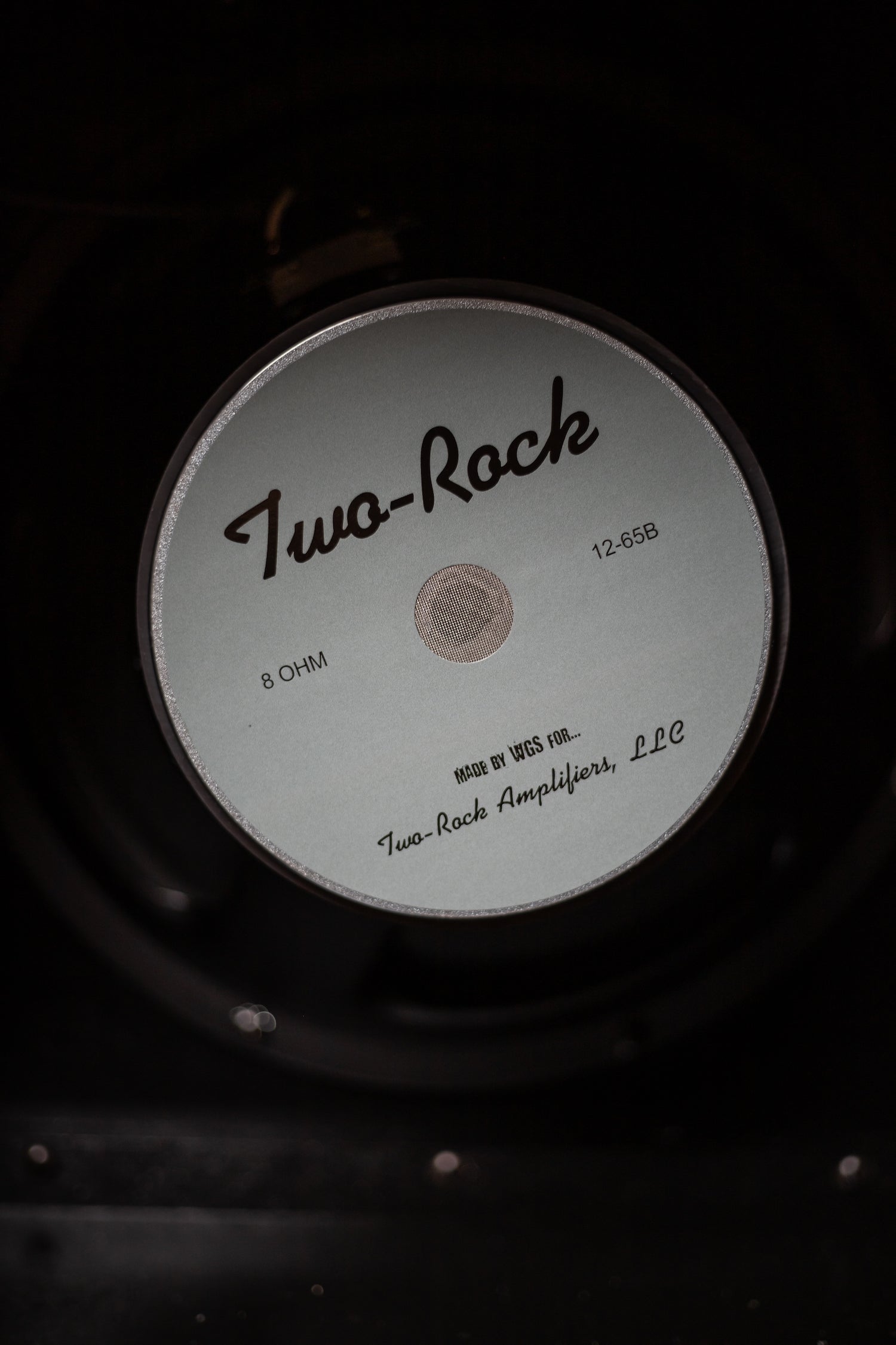 Two-Rock Studio Signature 35 Watt Tube Head and 12-65B 1x12 Extension Cabinet - Moss Green Suede, Silver Chassis, Vintage Gold Grill, Silver Knobs