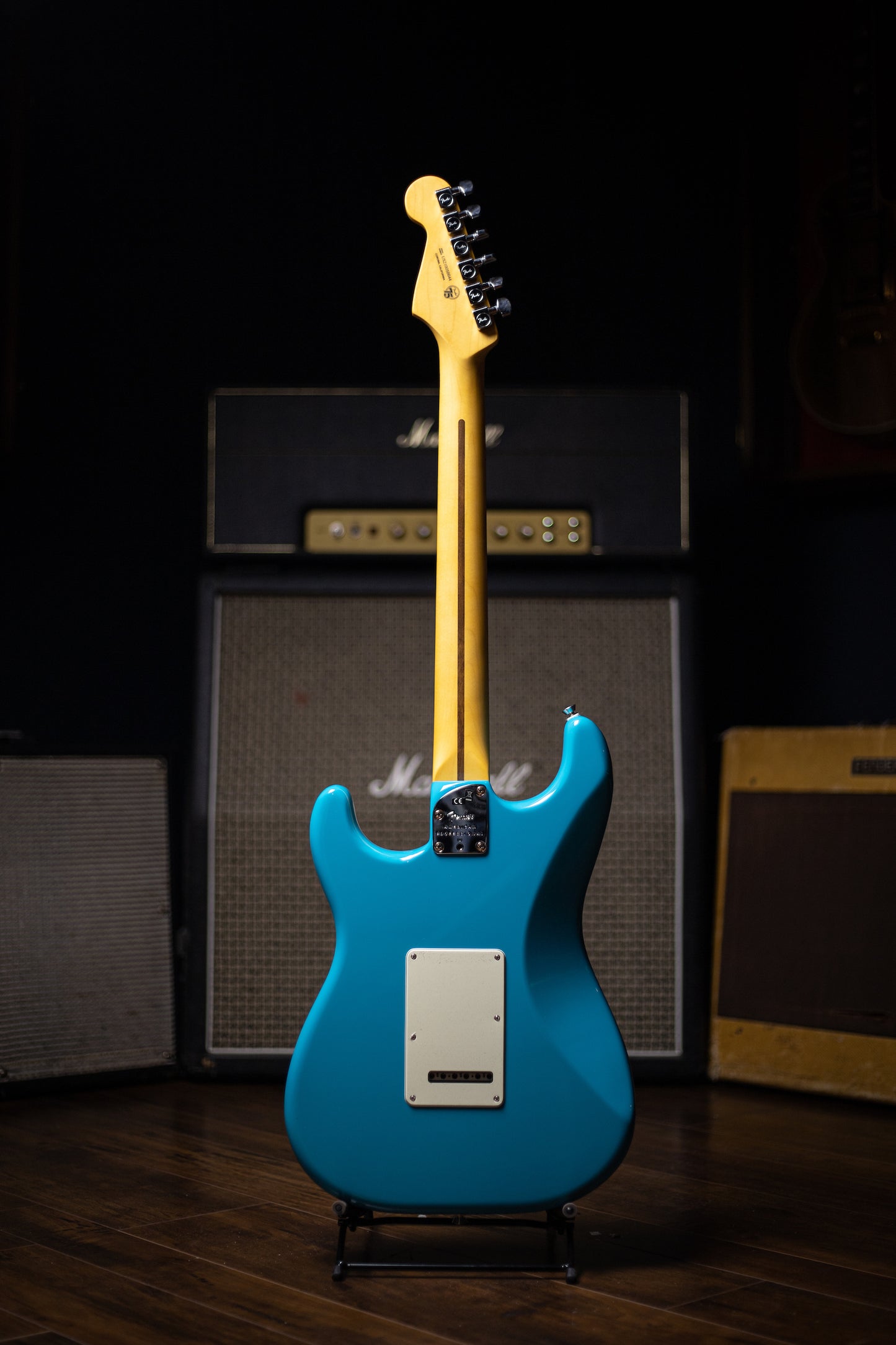 Fender American Professional II Stratocaster Maple Fretboard Electric Guitar - Miami Blue