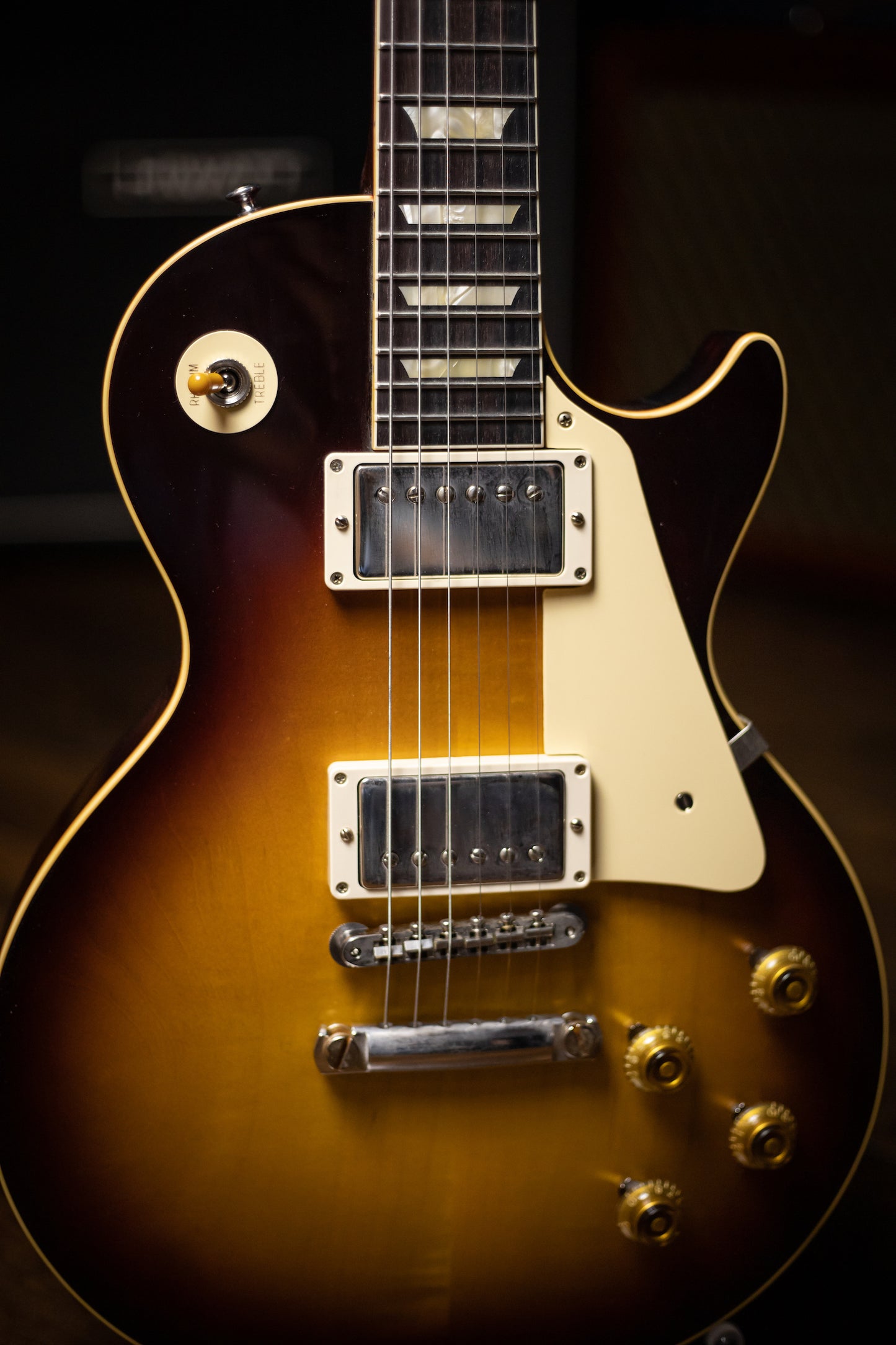 Gibson Custom Shop Les Paul 1958 Standard VOS Reissue Electric Guitar - Bourbon Burst