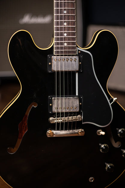 Gibson Custom Shop Murphy Lab 1959 ES-335 Reissue Ultra Light Aged Electric Guitar - Ebony