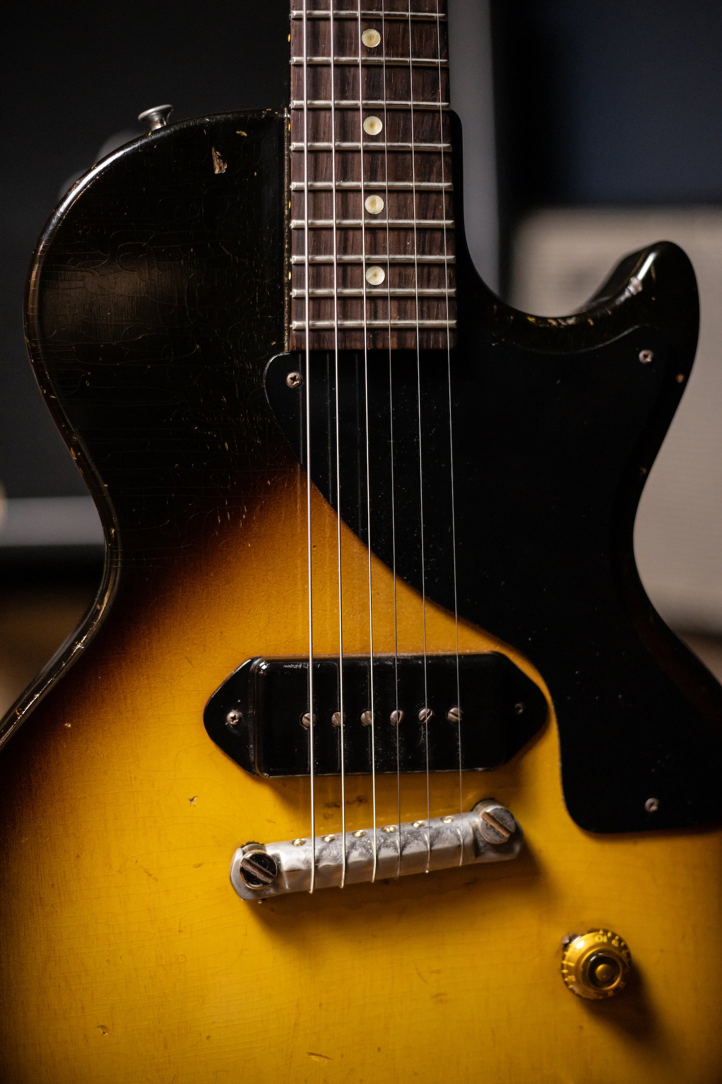 1957 Gibson Les Paul Jr Electric Guitar - Sunburst