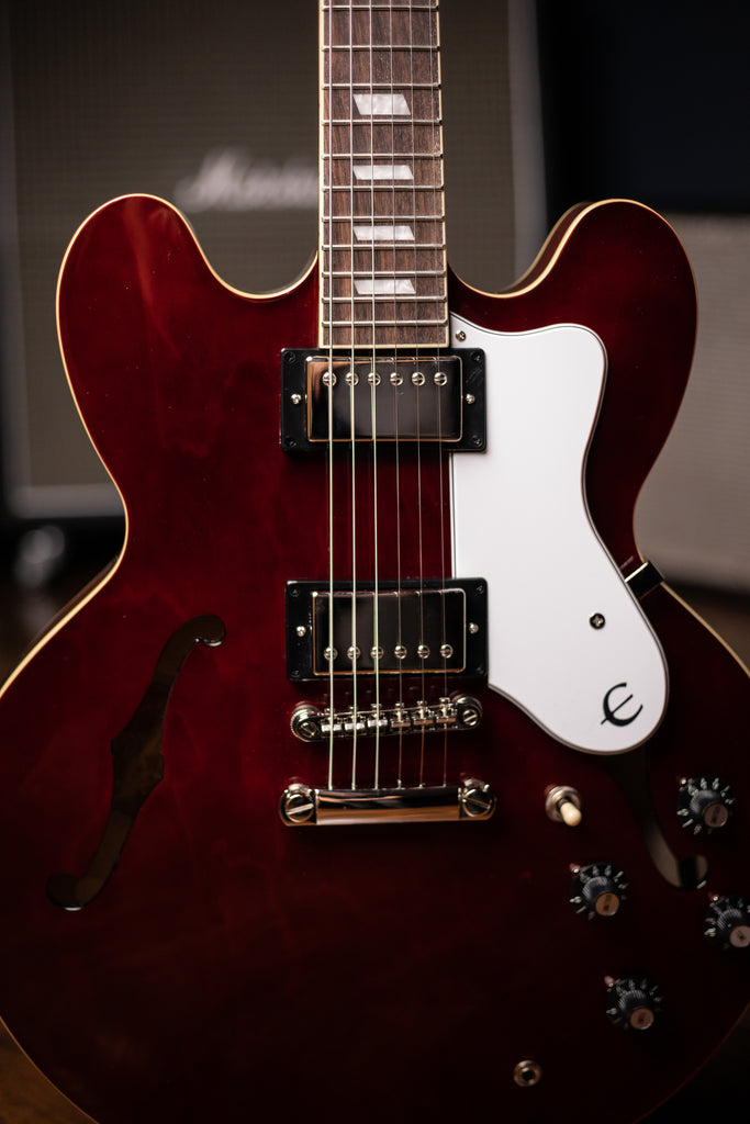 Epiphone Noel Gallagher Riviera Electric Guitar - Dark Wine Red