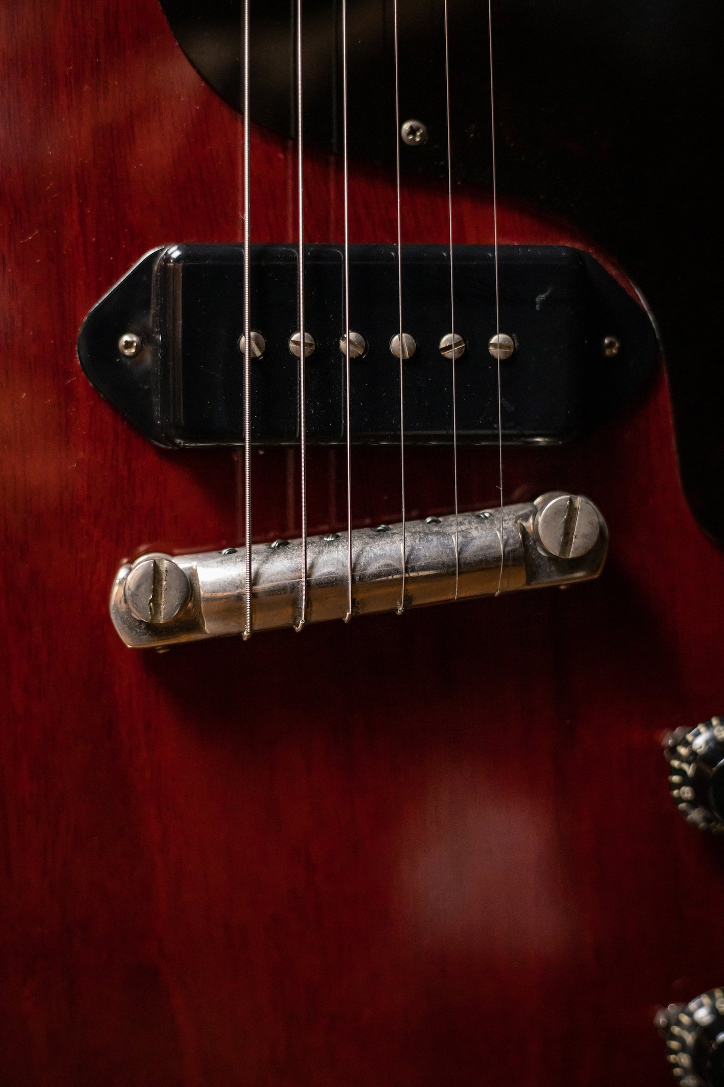 1960 Gibson Les Paul Jr Electric Guitar - Cherry