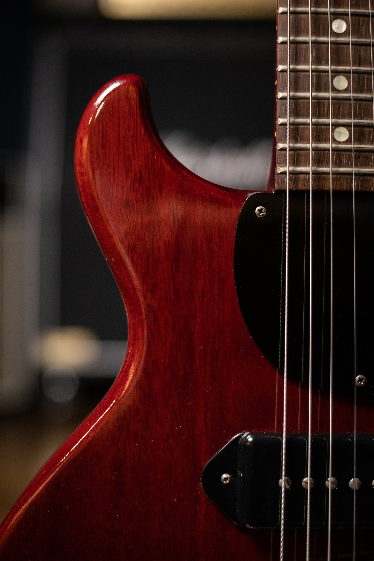1960 Gibson Les Paul Jr Electric Guitar - Cherry