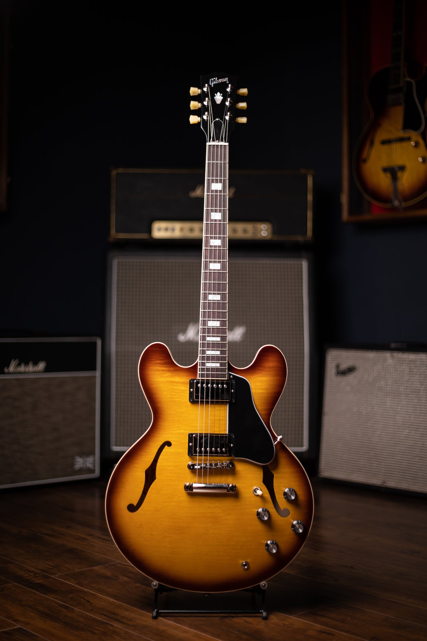 Gibson ES-335 Figured Electric Guitar - Iced Tea