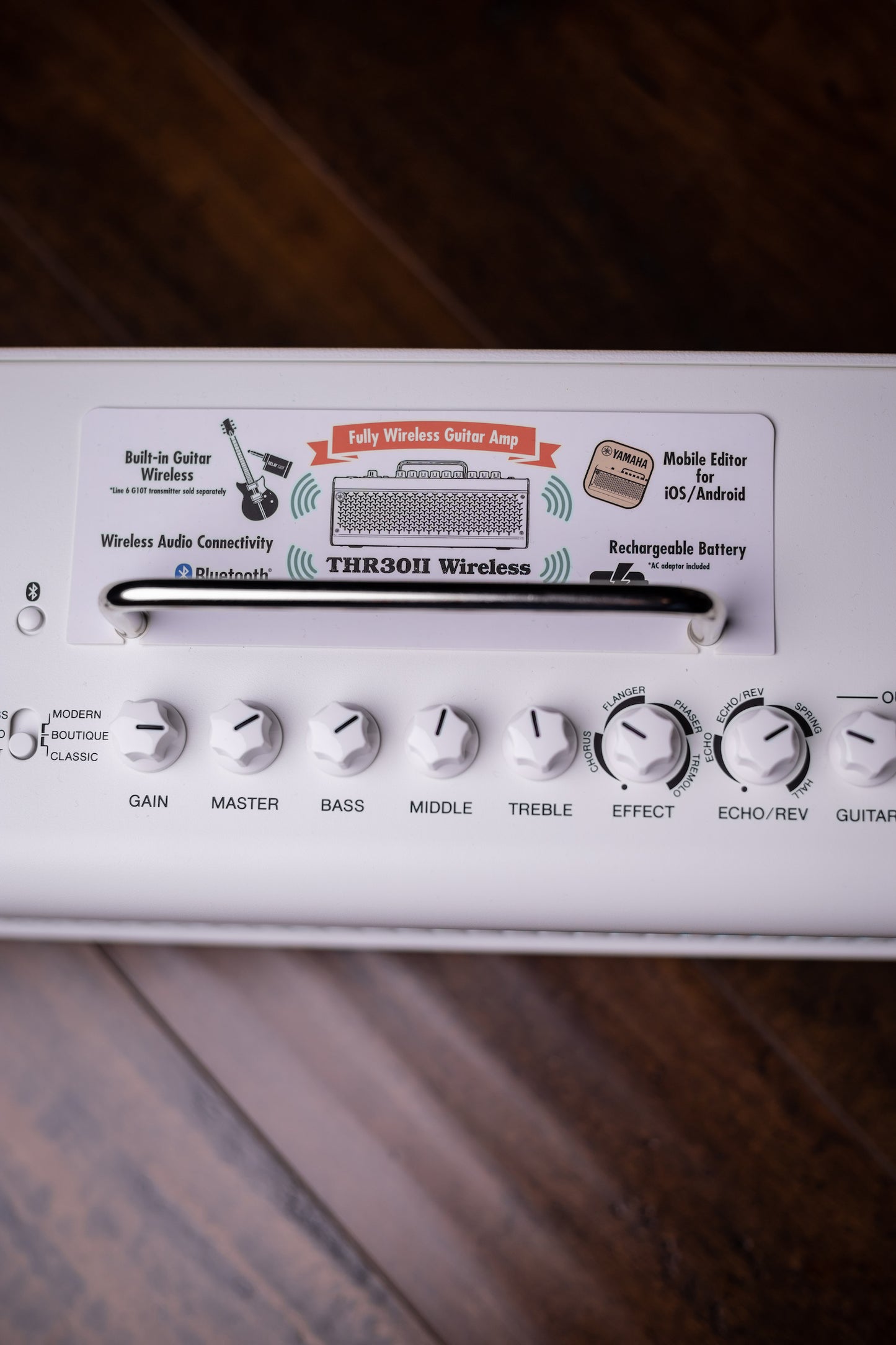 Yamaha THR30II Wireless Desktop Amplifier with Bluetooth - White