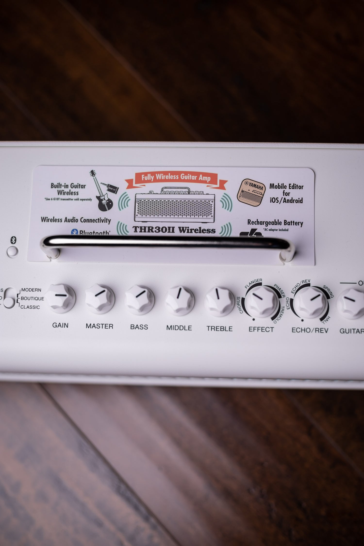 Yamaha THR30II Wireless Desktop Amplifier with Bluetooth - White