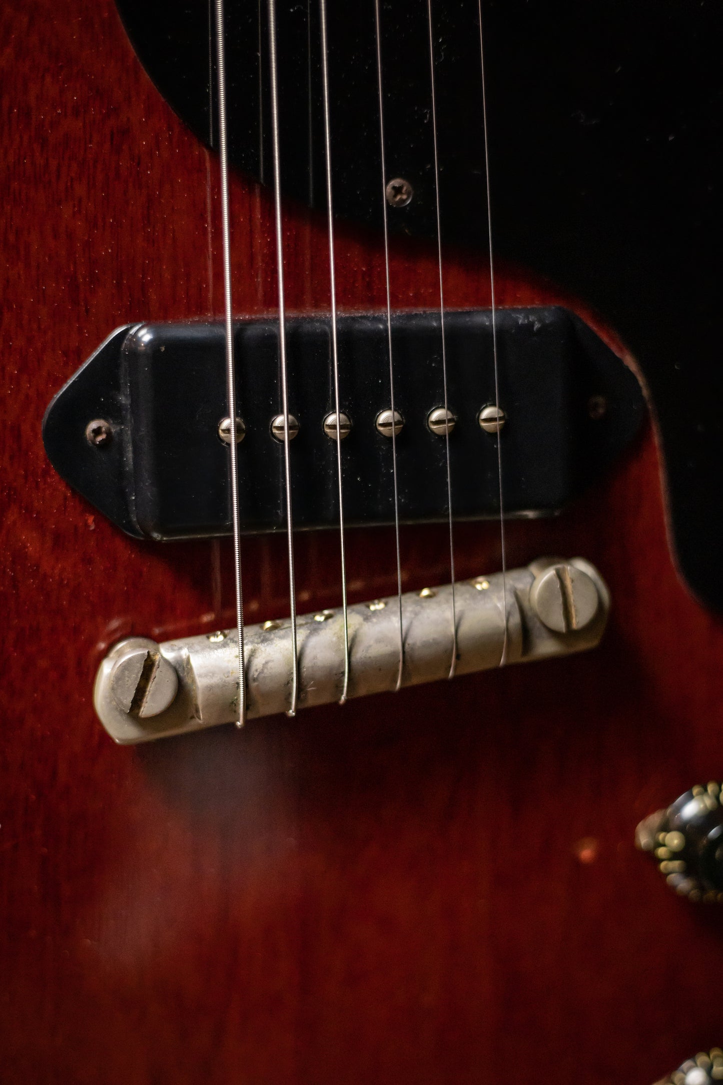 1959 Gibson Les Paul Jr Electric Guitar - Cherry