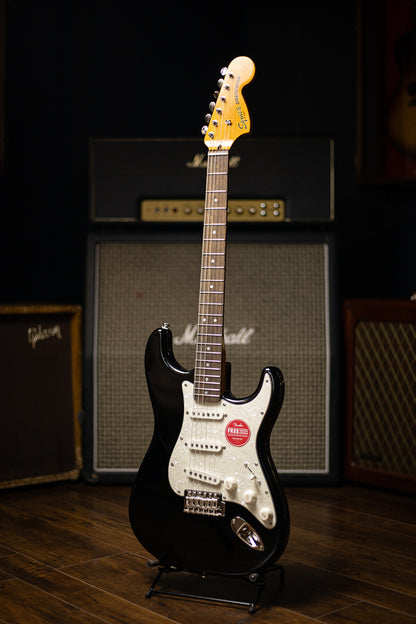 Squier Classic Vibe '70s Stratocaster Electric Guitar - Black
