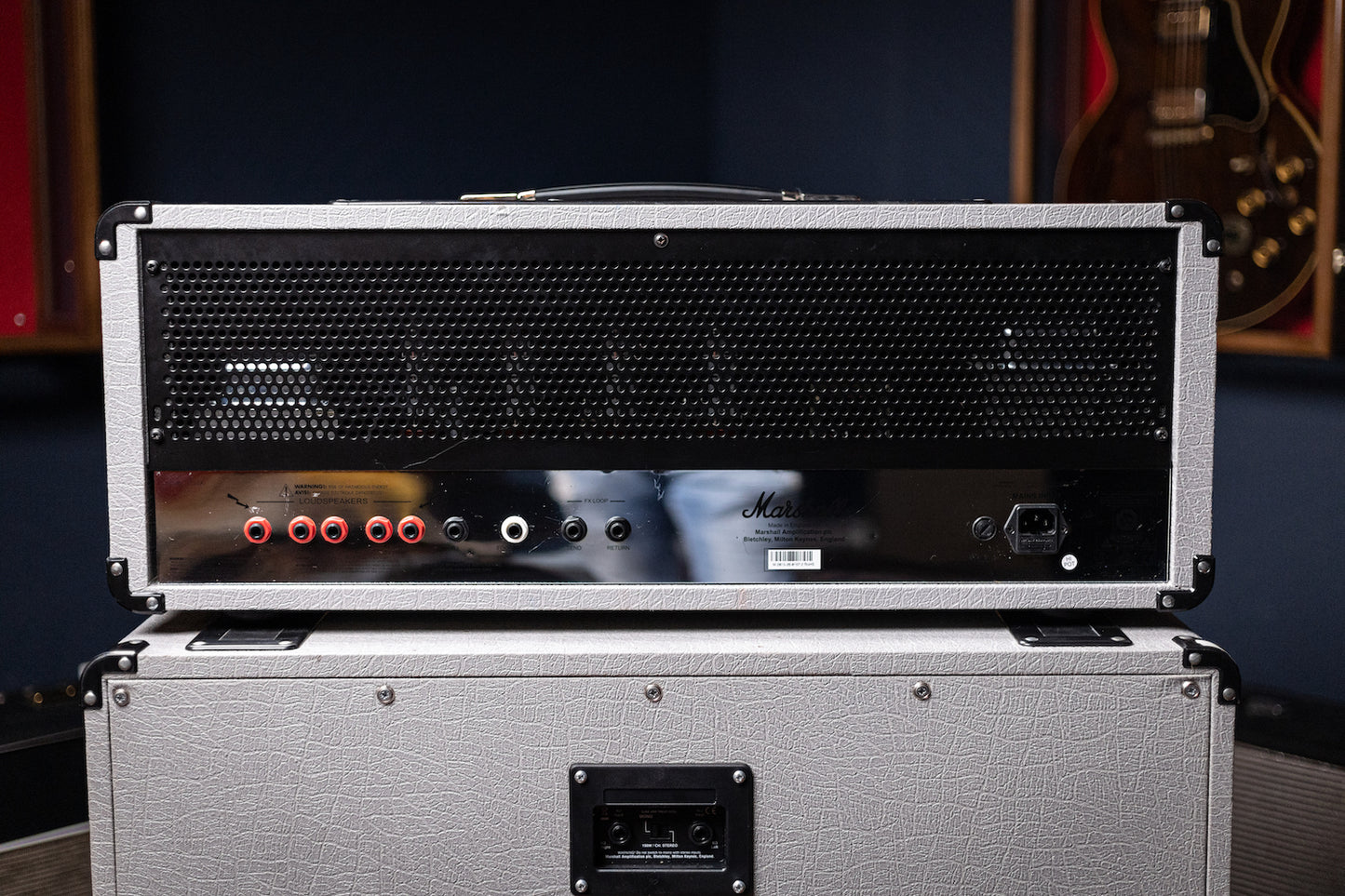 2015 Marshall Silver Jubilee JCM 25/50 Model 2555 100/50 Watt Head and 4x12" Cabinet