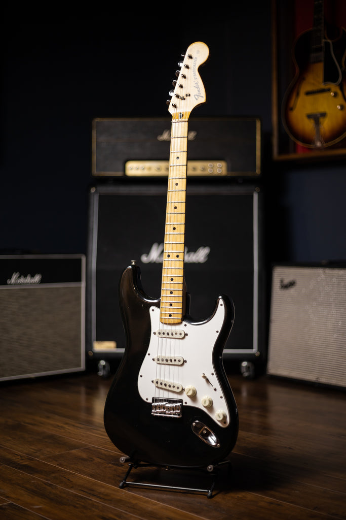 1974 Fender Hardtail Stratocaster Electric Guitar - Black