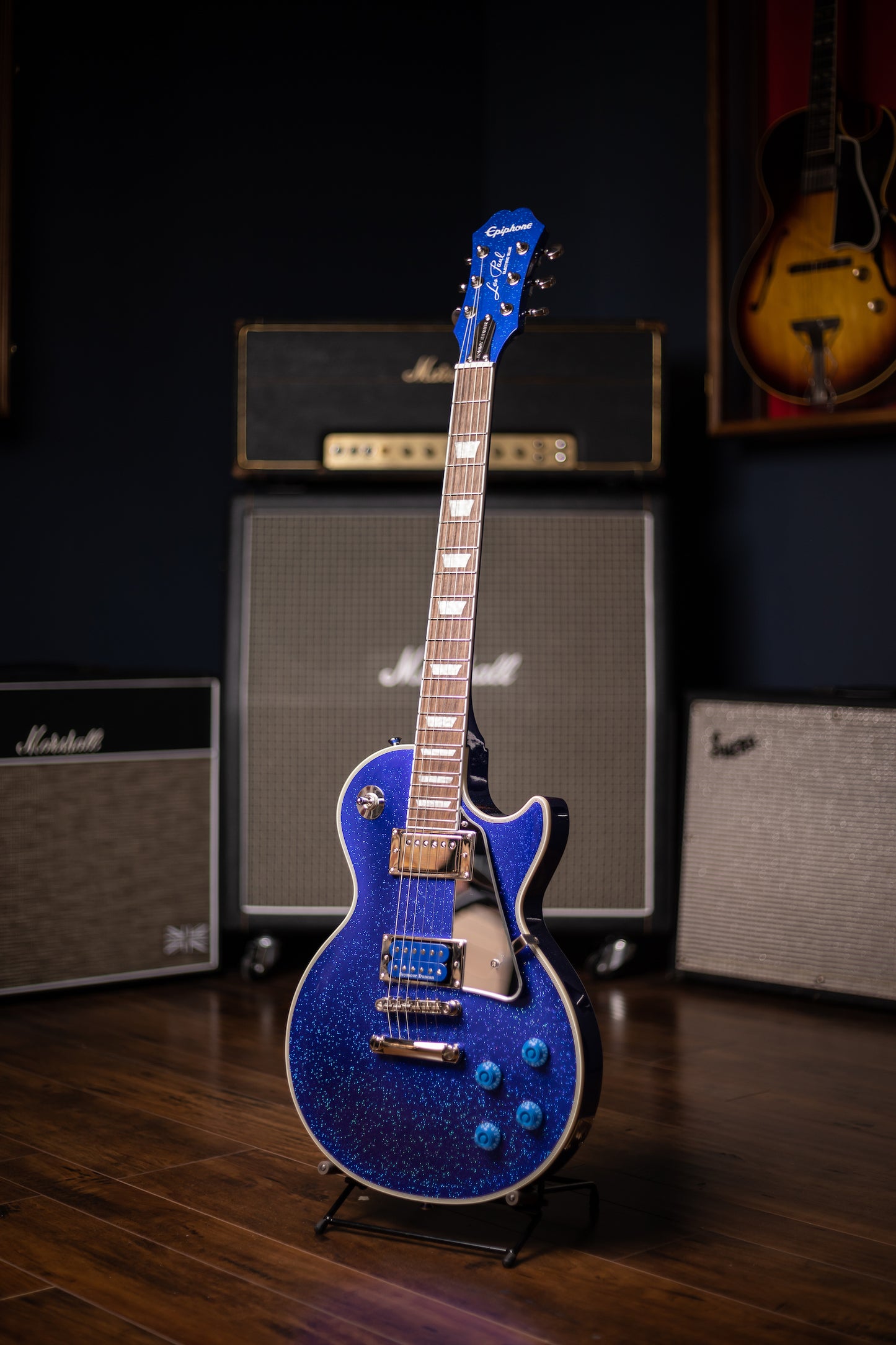 Epiphone Limited Edition Tommy Thayer Les Paul Outfit Electric Guitar - Electric Blue