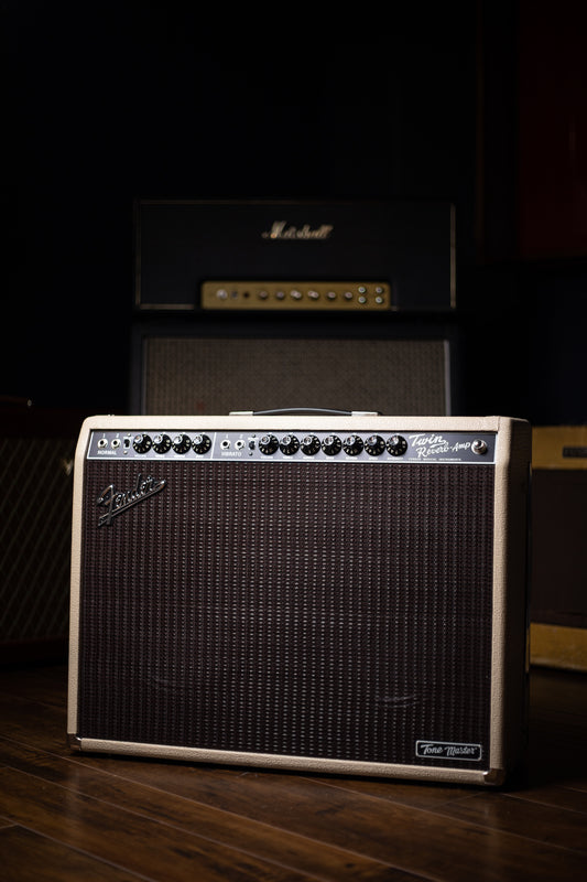 Fender Tone Master Twin Reverb 200 Watt 2x12” Combo Amp - Blonde