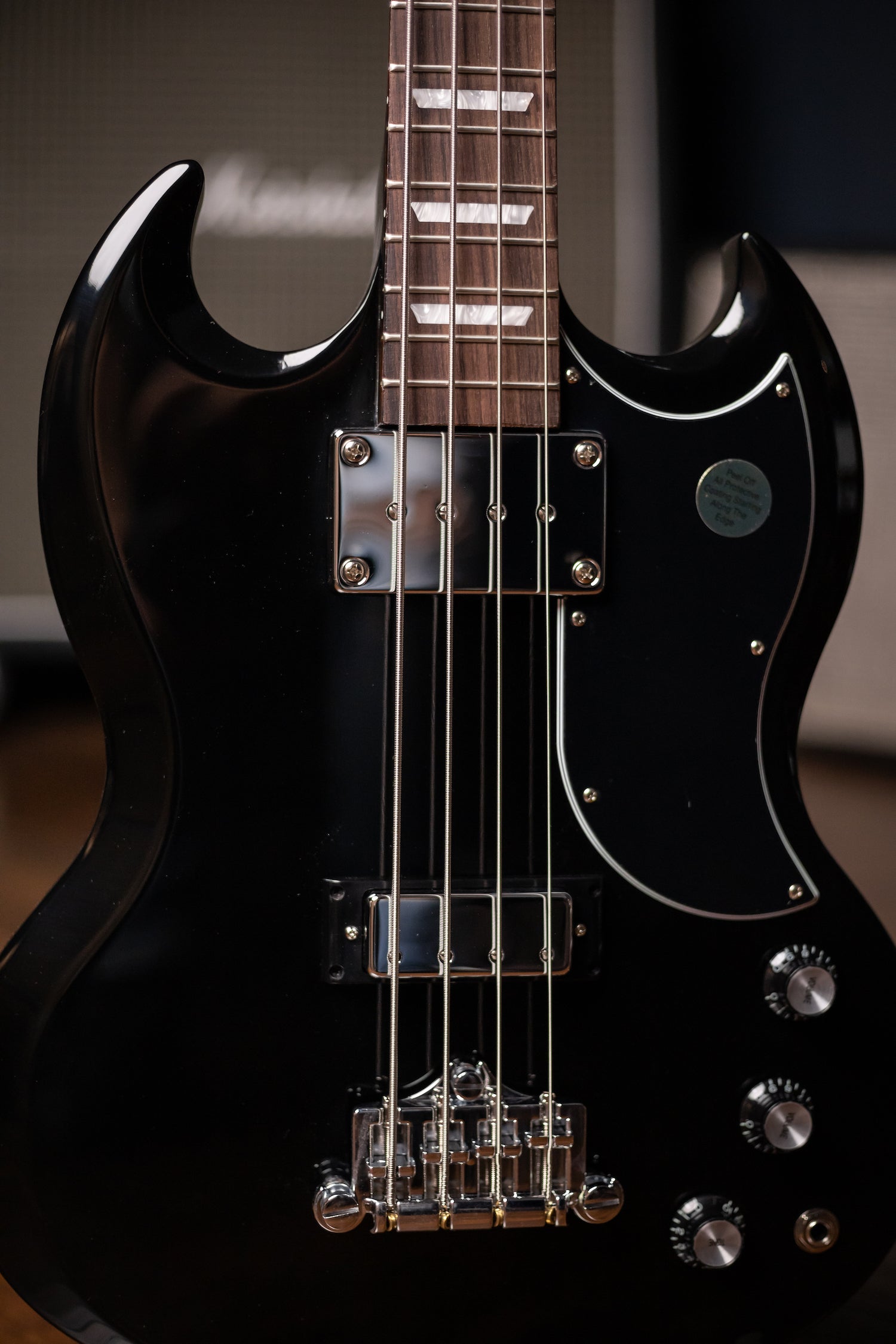 Gibson - Sg Standard Bass Ebony Basse électrique 
