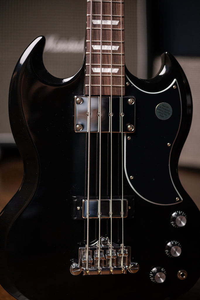 Gibson SG Standard Bass Guitar - Ebony