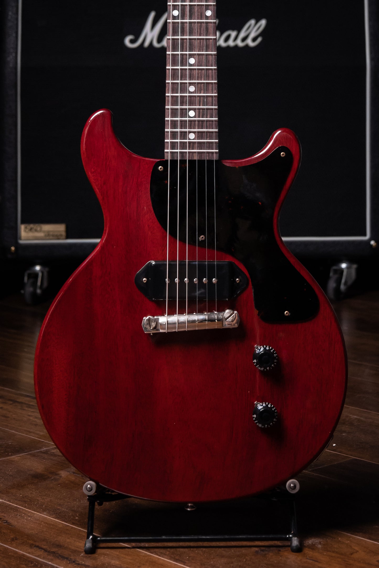 Gibson Custom Shop 1958 Les Paul Junior Double Cut Electric Guitar - Cherry Red
