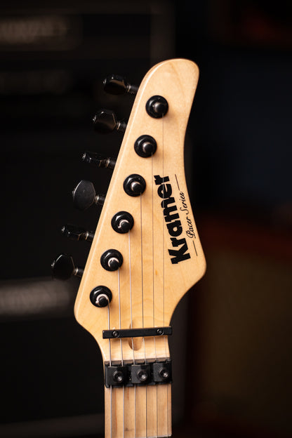 Kramer Pacer Vintage Electric Guitar with Black Hardware - Tiger Stripe