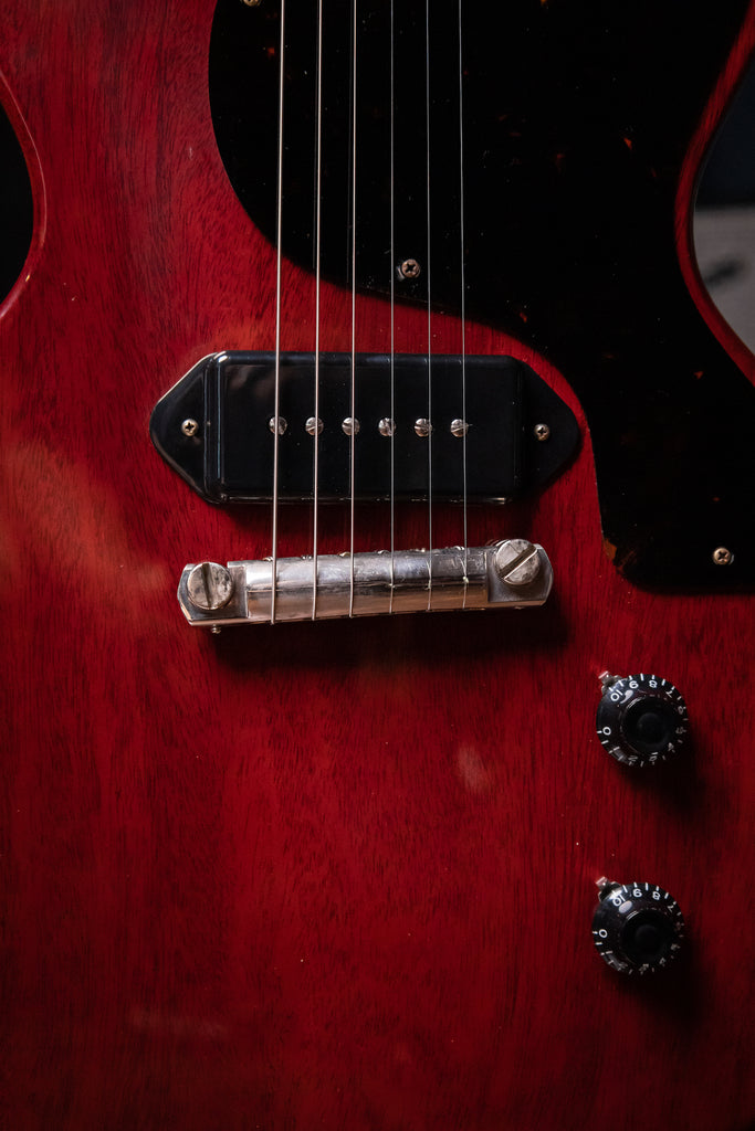 Gibson Custom Shop 1958 Les Paul Junior Double Cut Electric Guitar - Cherry Red