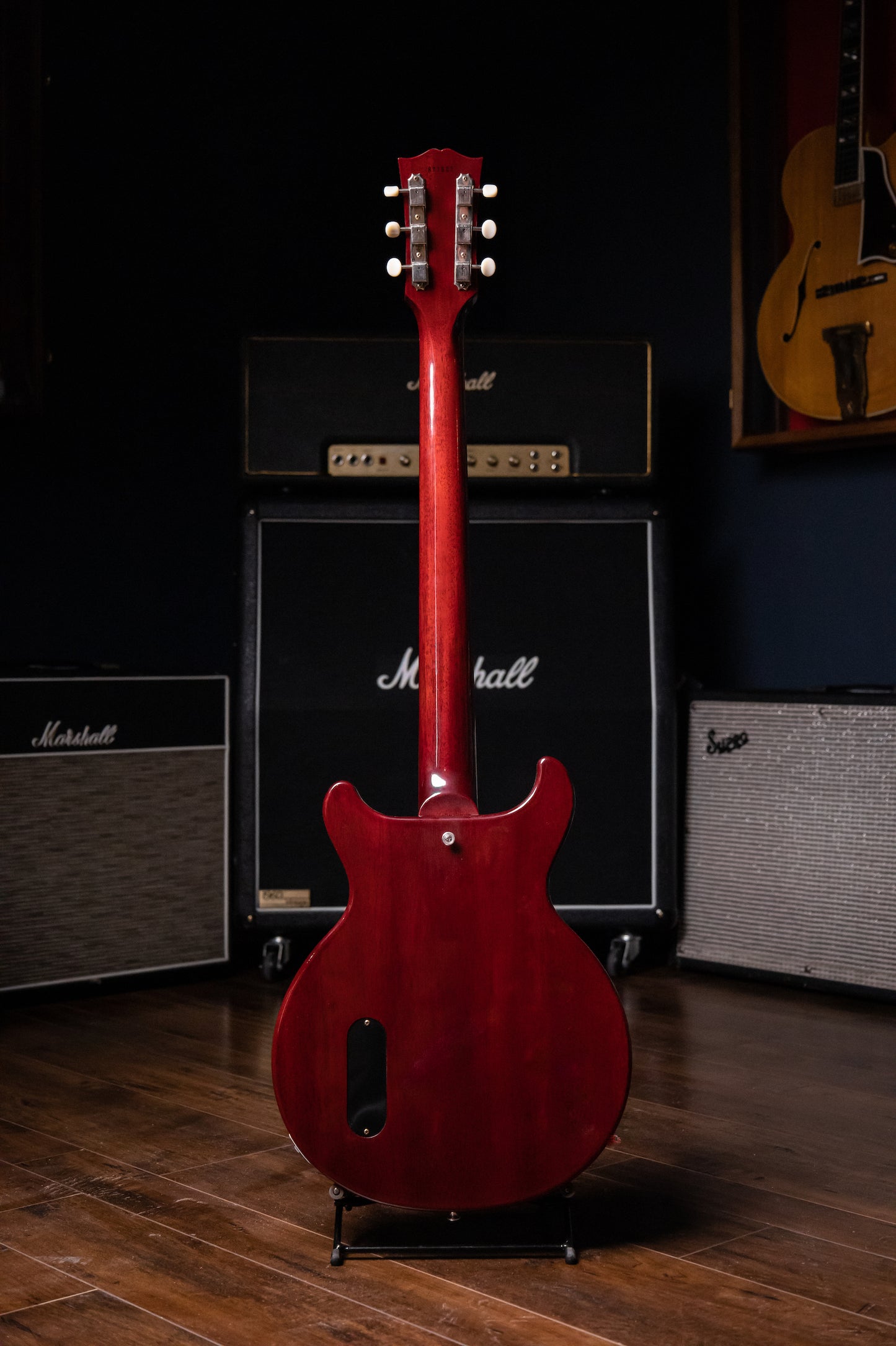 Gibson Custom Shop 1958 Les Paul Junior Double Cut Electric Guitar - Cherry Red