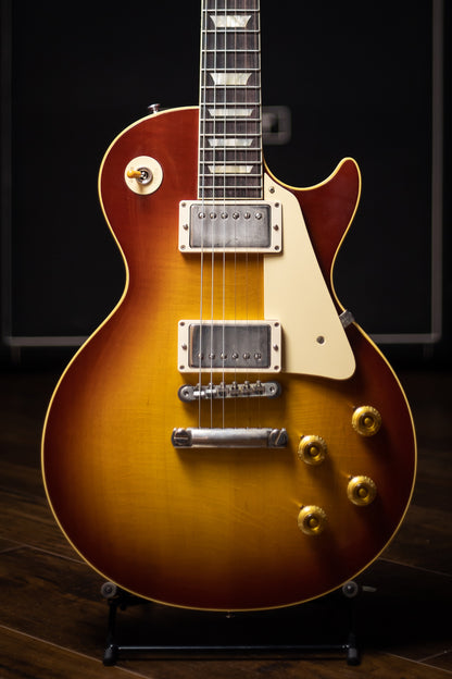 Gibson Custom Shop 1958 Les Paul Standard Reissue Murphy Lab Ultra Light Aged Electric Guitar - Washed Cherry Sunburst